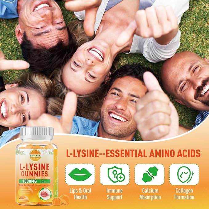 Lysine Gummies and Alpha GPC Gummies