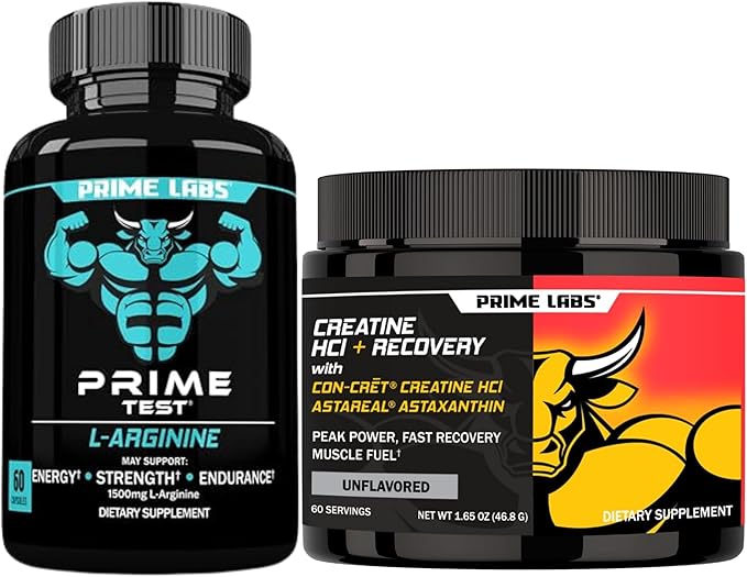 Prime Labs - L Arginine + Creatine/AstaReal Powder