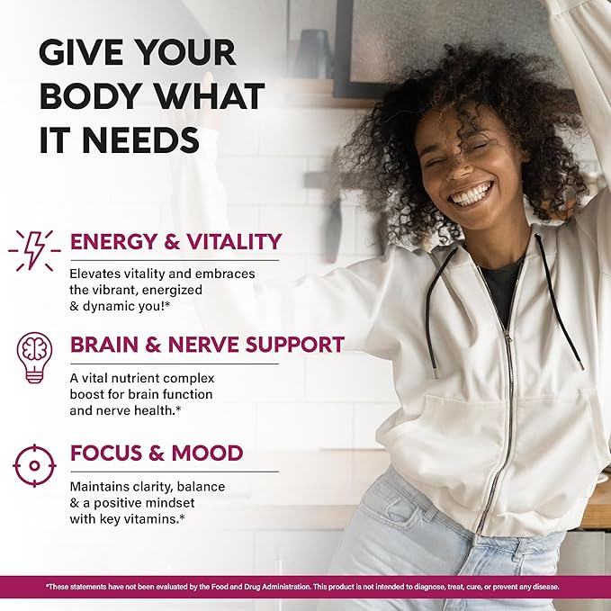 USDA Organic Vitamin B-Complex B5 Pantothenic Acid | B12 Methylcobalamin | B1 Thiamine | B6 Pyridoxine | B7 Biotin | B9 Folic | B3 Niacinamide - B Complex Liquid Drops Made in USA Supplement 4fl oz