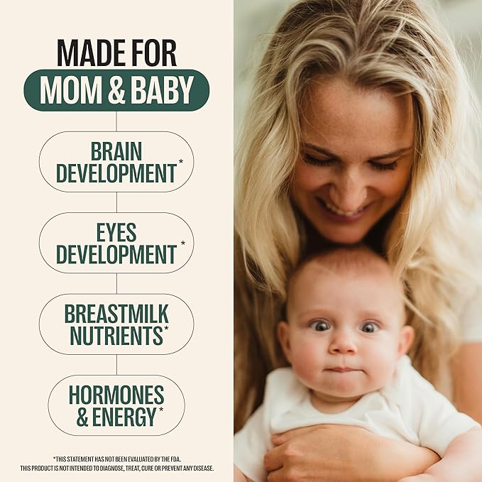 Orlo Prenatal DHA Supplement 1000mg - Mercury &amp Heavy Metals Free Algae Oil - Icelandic Nordic Omega-3 Mom &amp Baby Brain Development No Fishy Aftertaste 120 Vegan Easy-to-Swallow Mini Softge