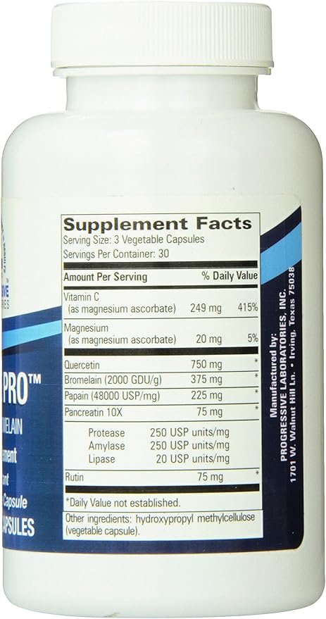 Progressive Labs QB-Zyme Pro Supplement 90 Count