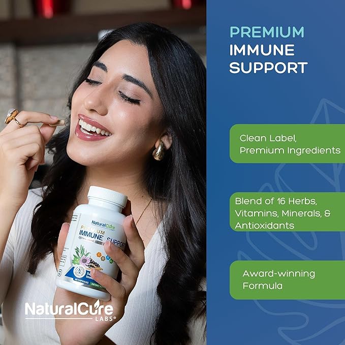 Natural Cure Labs Lysine with Monolaurin Immune Support Androgrpahis Bundle