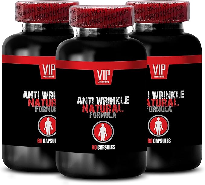 Anti-Wrinkle - Hyaluronic Acid Wrinkle Vitamin C Skin Smoother Support Grape Seed Skin Support Collagen &amp Resveratrol Refresh Green Coffee Bean Balance Aloe Vera 3Bot