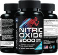 Extra Strength Nitric Oxide Booster - 3X Strength L-Arginine AKG &amp Citrulline Malate - Men &amp Women Premium Pre Workout Nitric Booster - Natural Energy &amp Muscle Support Bottled in USA - 24