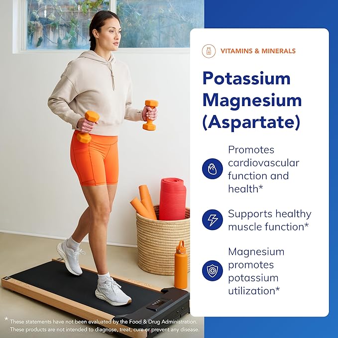 Pure Encapsulations Potassium Magnesium (Aspartate) | Supplement to Support Heart Muscular Bone and Nerve Health* | 90 Capsules