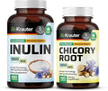 BIO KRAUTER Inulin 250 Capsules &amp Chicory 100 Capsules.