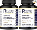 Premier Research Labs Magnesium Glycinate Supplement - Pure Magnesium High Absorption Supports Sleep Quality Chelated Vegan Third Party Tested Premier Energy Support - 90 Capsules (Pack of 2)
