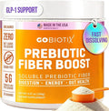 GOBIOTIX Fiber Supplement Powder with Prebiotics for Digestive Health and GLP-1 Support Soluble Fiber for Gut Health &amp Debloat Keto Vegan Gluten &amp Sugar Free 35 Servings (1 Pack)