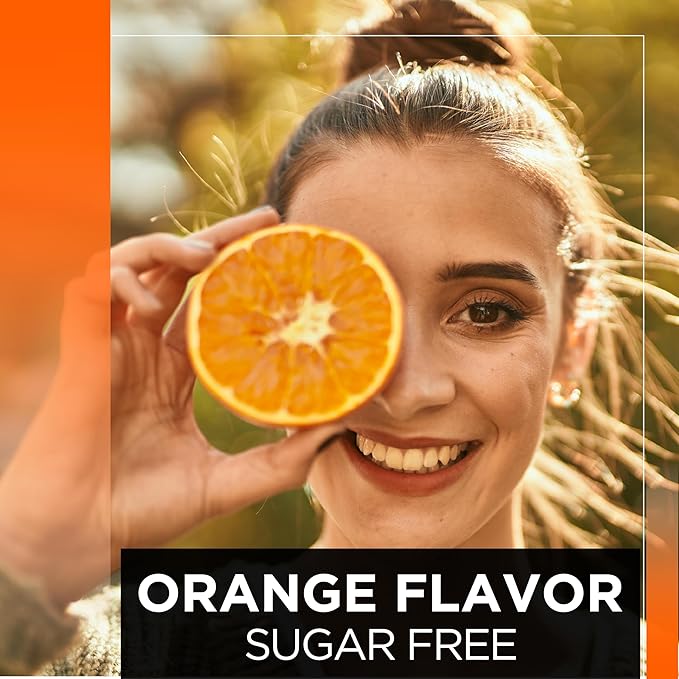 Quality Choice Psyllium Fiber Powder Sugar Free Orange Flavor Formula 114 Doses for Daily Digestive System Support. Promotes Regularity with Gentle Soluble Fiber in Convenient Powder Formula