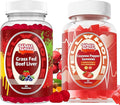 Well&ampWhole Grass Fed Beef Liver Gummies and Cayenne Pepper Extract Gummies