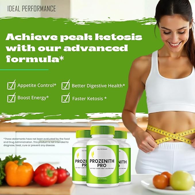 Prozenith Capsules Pink Salt Official Prozenith Pills Pro Supplement Overall Health Support All Natural Keto Capsule to Sustain Active Lifestyle &amp Fitness Goals ProzenithPro Reviews (2 Pack)