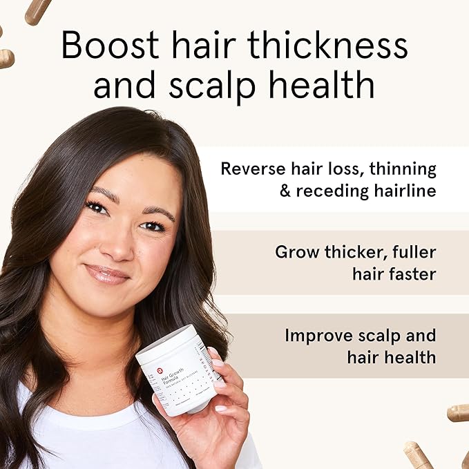 iRestore Hair Growth Supplement - Hair Loss Vitamins for Women and Men - Biotin Multivitamins &amp DHT Blocker to Reduce Hair Thinning - Hair Regrowth Pills - 30 Days Supply 90 Count (Pack of 1)