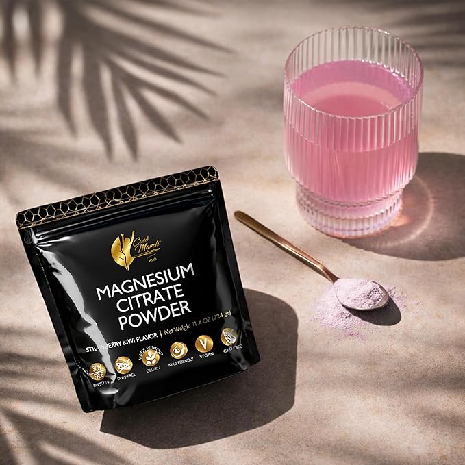 Cocó March N.M.D Magnesium Citrate Powder – Magnesium Supplement for Sleep &amp Relaxation Digestive &amp Brain Support – Vegan Gluten Free Keto Friendly &amp Non-GMO – Strawberry Kiwi Flavor 4