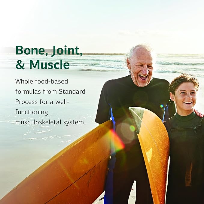 Standard Process Ostarplex - Dietary Supplement for Connective Tissue Health - Aids Liver Health &amp Function - Contains Vitamin B6 - Non-Dairy - 90 Capsules (90 Servings)