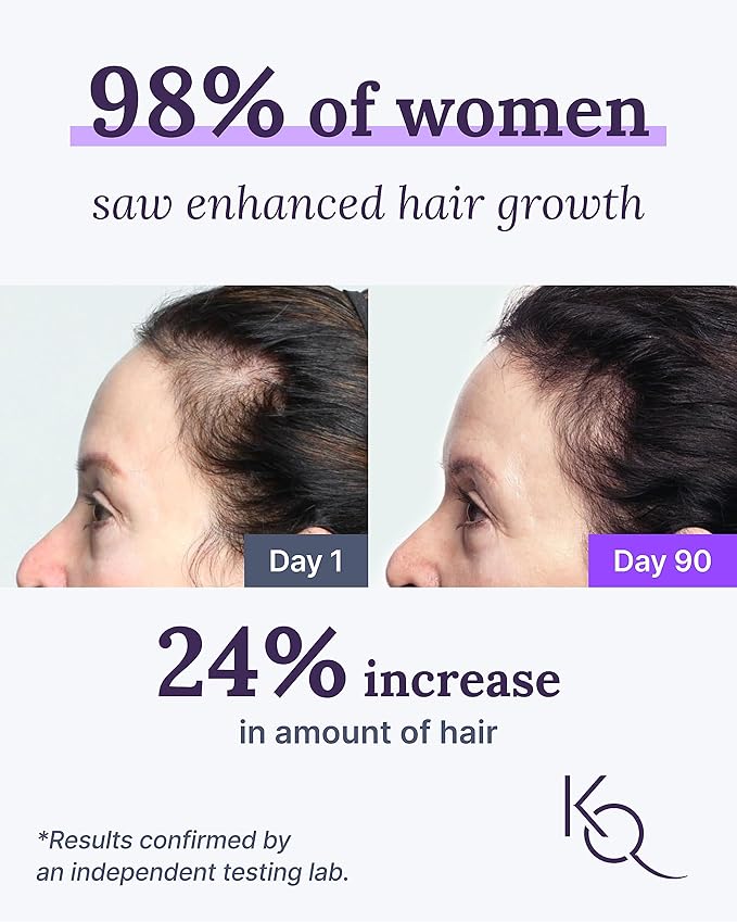 Keranique KeraViatin Hair &amp Scalp Health Supplement Clinical Strength Biotin Vitamin B 120 Softgels-60 Count (Pack of 2)