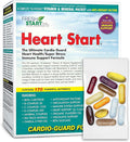 Heart Start All-in-One Daily Vitamin Pack - Heart &amp Circulation Support - CoQ10 Omega-3 Fish Oil L-Carnitine Resveratrol Hawthorn Berry &amp Antioxidants - 30 Day Supply