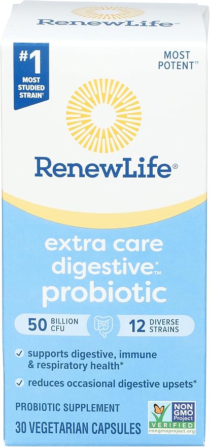 Renew Life Ultimate Flora Extra Care Probiotic 50 Billion 30 Ct