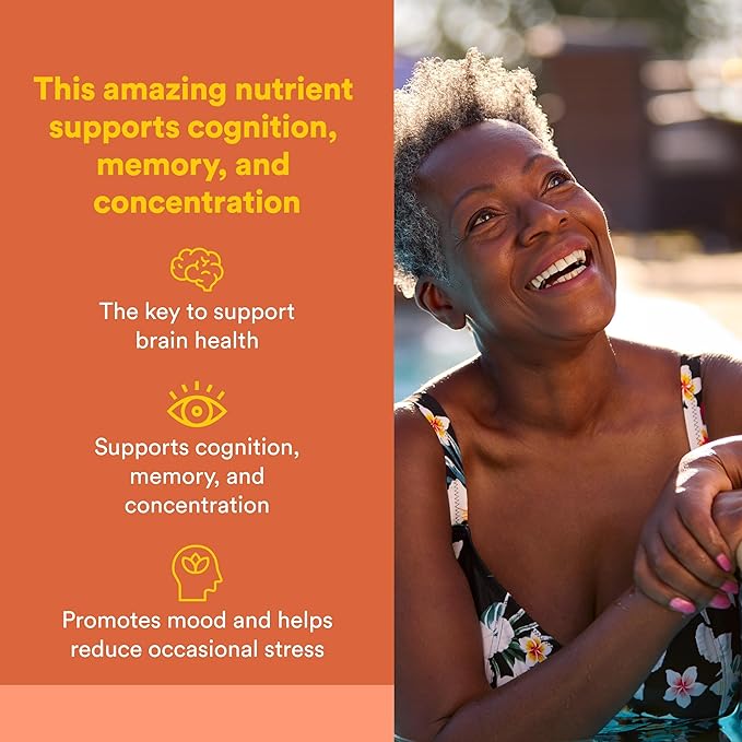 Natural Factors Phosphatidylserine Support for Memory Concentration and Brain Functions Soy and Gluten Free 60 Softgels