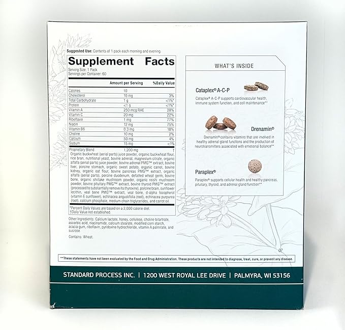 Standard Process Inc. Adrenal Health Daily Fundamentals