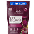 Beets Superfoods Blended Powder Juice: Nitric Oxide Booster &amp Energy Blend | Beetroot Pomegranate Powder to Extend NO &amp Blood Flow | No Added Sugar Freeze-Dried