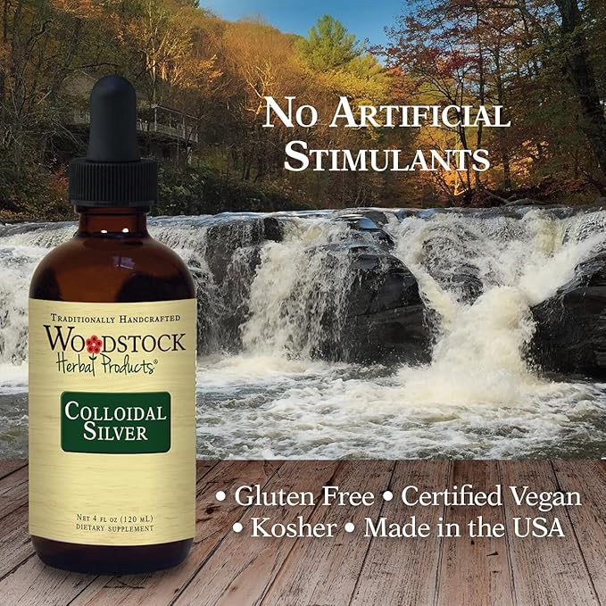 Woodstock Herbal Products Colloidal Silver 4 OZ