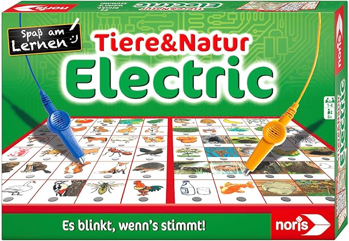 noris Tiere und Natur Electric Electric Game (Multi-Color)