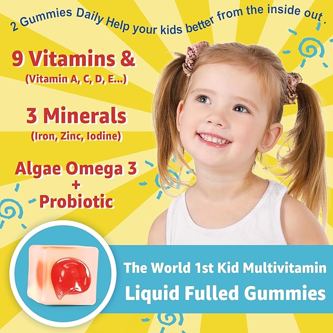 Nextdia Kids Multivitamin Gummeis + Fiber Gummies for Adults