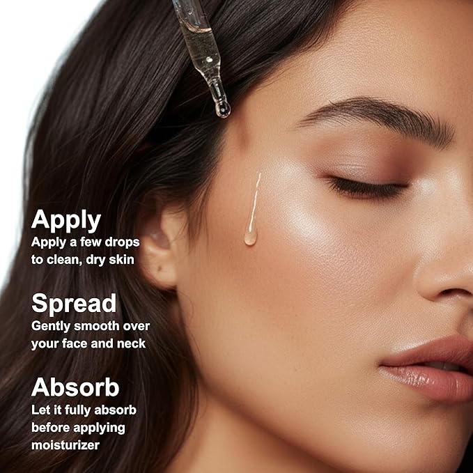 Hyaluronic Acid Serum with Vitamin B5 for Face | Lightweight Hydrating Face Serum for Dry &amp Sensitive Skin | 4 Types of HA at 2% with Vitamin C &amp E | Oil-Free &amp Fragrance-Free 4 fl oz