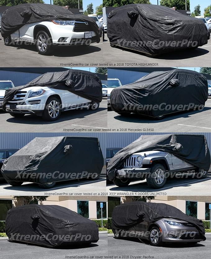 Car Cover Fits 2022 2023 2024 2025 Mercedes-Benz CLA250 CLA35 CLA45 XTREMECOVERPRO Diamond Series Black