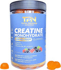Creatine Monohydrate Gummies 6200mg Creatine plus Taurine BCAA D3 K2 and B Vitamins Best Creatine for Women and Men Pre Workout Gummies Increase Strength Build Muscle Vegan -120 pieces Berry