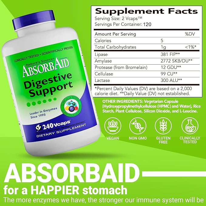 Absorbaid 240 Vcaps