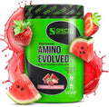 Species Nutrition Amino Evolved EAA &amp BCAA Powder Fermented Branched Chain Amino Acids Muscle Recovery &amp Endurance Pre &amp Post Workout Supplement (Strawberry Watermelon 30 Servings)