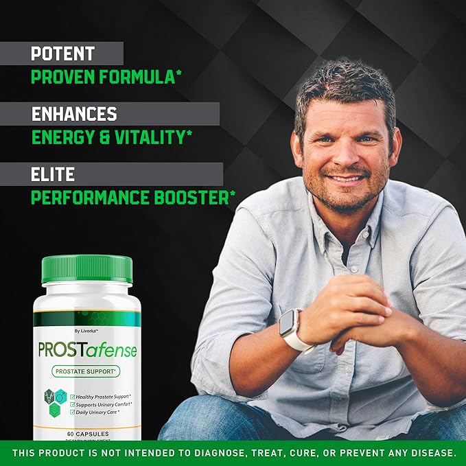 (5 Pack) Prostafense Health Supplements for Men Capsules - Official Prostafense Pills All Natural Support Prostafence Maximum Strength Premium Formula for Daily Wellness 300 Capsules For 5 Months