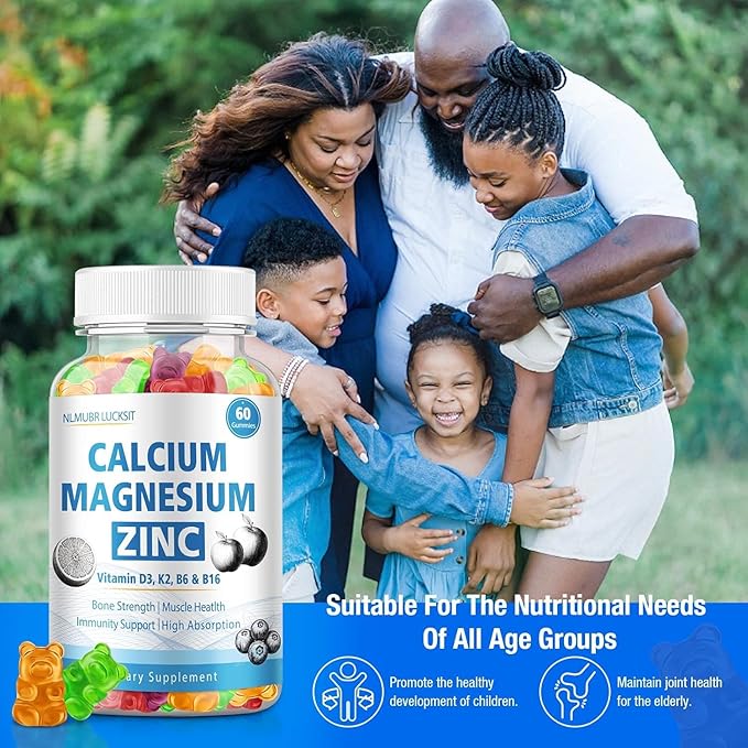 1200mg Calcium Gummies with Vitamin D3K2B6 Calcium Citrate Magnesium Zinc for Bonе &amp Immune Support Calcium Supplements for Women&ampMen 120 Chews