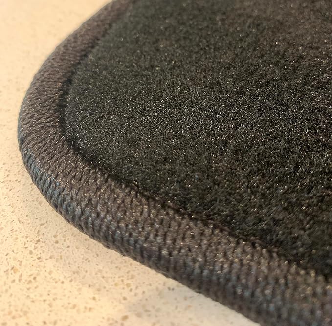 Custom Fit Front Carpet Floor Mats Black Compatible with Mercedes-Benz CLA250 2019 2018 2017 2016 2015 2014