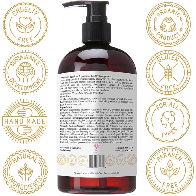 Laritelle 7 Chakras Gift Set | Organic Hair &amp Skin Care Ritual to Balance Support &amp Heal Body Mind &amp Spirit
