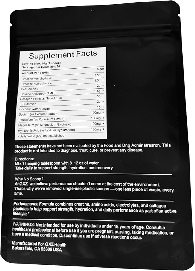 All-in-One Strength Matrix – Dual Creatine Collagen Peptides &amp Hydration in One Complete Performance Formula