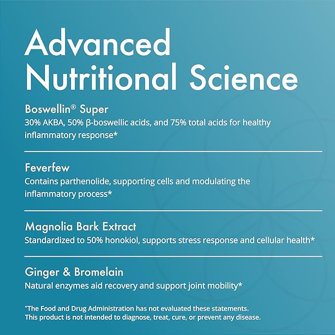 Natura Health Products InflamAway Supplement - Modulate a Healthy Inflammatory Response - Featuring Boswellia Serrata Bromelain Ginger Black Pepper (BioPerine) and Chinese Skullcap (90 Capsules)