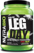 NutraBio Leg Day Intra Workout Powder – Advanced Carb Supplement with Cluster Dextrin &amp Electrolytes – Carb Powder with EAAs/BCAAs – Cyclic Dextrin for Performance – Cherry Lime 20 Servings