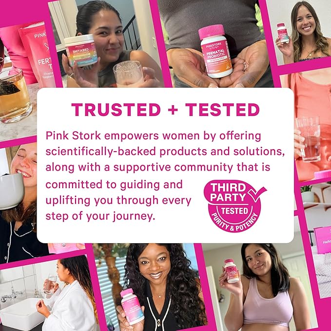 Pink Stork Total Glow Gummies for Women – Hair Skin &amp Nails Vitamin with Biotin Vitamin A B6 B12 Folate Zinc &amp More – Support for Radiant Skin Strong Nails and Healthy Hair – 60 Berry
