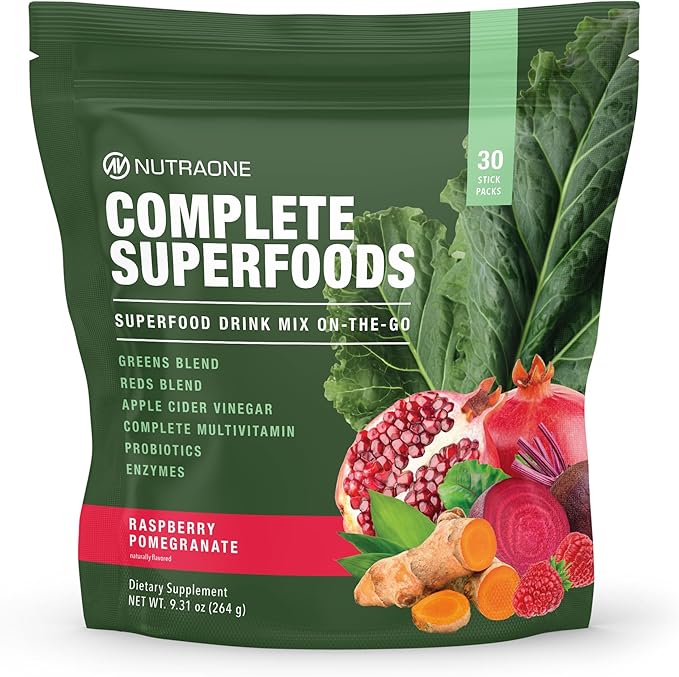 NutraOne Digestive &amp Nutrition Bundle – DetoxOne Daily + Complete Superfoods