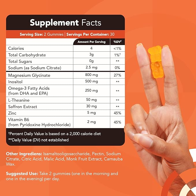 GOJOY NATURALS Kids Focus + Choline &amp DHA Gummies Bundle - Support for Growing Minds