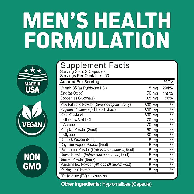 Herbtonics Apple Cider Vinegar Capsules Plus Keto BHB | Fat Burner &amp Weight Loss Supplement for Women &amp Men - Prostate Support Supplement for Men's Health | with Saw Palmetto Beta Sitosterol