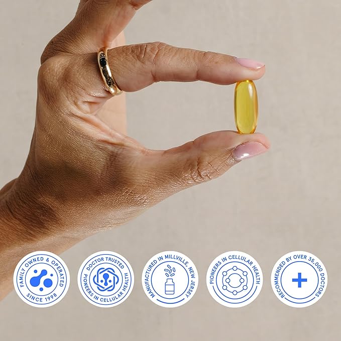 BodyBio Balance Oil - Vegan Omega 3 6 Supplement – Cold-Pressed Safflower &amp Flaxseed Oil – Supports Brain Function Healthy Skin and Mood