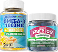 Fiber Vegan Omega-3 1000mg + Turmeric Gummies
