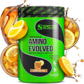 Species Nutrition Amino Evolved EAA &amp BCAA Powder Fermented Branched Chain Amino Acids Muscle Recovery &amp Endurance Pre &amp Post Workout Supplement (Lemon Iced Tea 30 Servings)