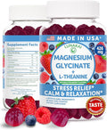 Lunakai USA Made Magnesium Glycinate Gummies 426mg with L-Theanine – Calm Sleep Stress Relief for Adults &amp Kids Non-GMO Vegan 60ct
