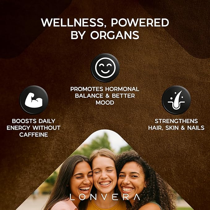 Vital Belle Grass Fed Beef Organ Supplement for Women – Nutrients from Bovine Liver Heart &amp Kidney – Balanced Energy &amp Daily Wellness Support – 60 Grassfed Capsules – Pasture-Raised Organ Ble