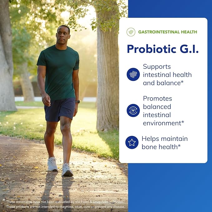 Pure Encapsulations Probiotic G.I. - Shelf Stable Probiotic for Intestinal Health &amp Gastrointestinal Support - with Lactobacillus &amp Bifidobacterium - 30 Capsules