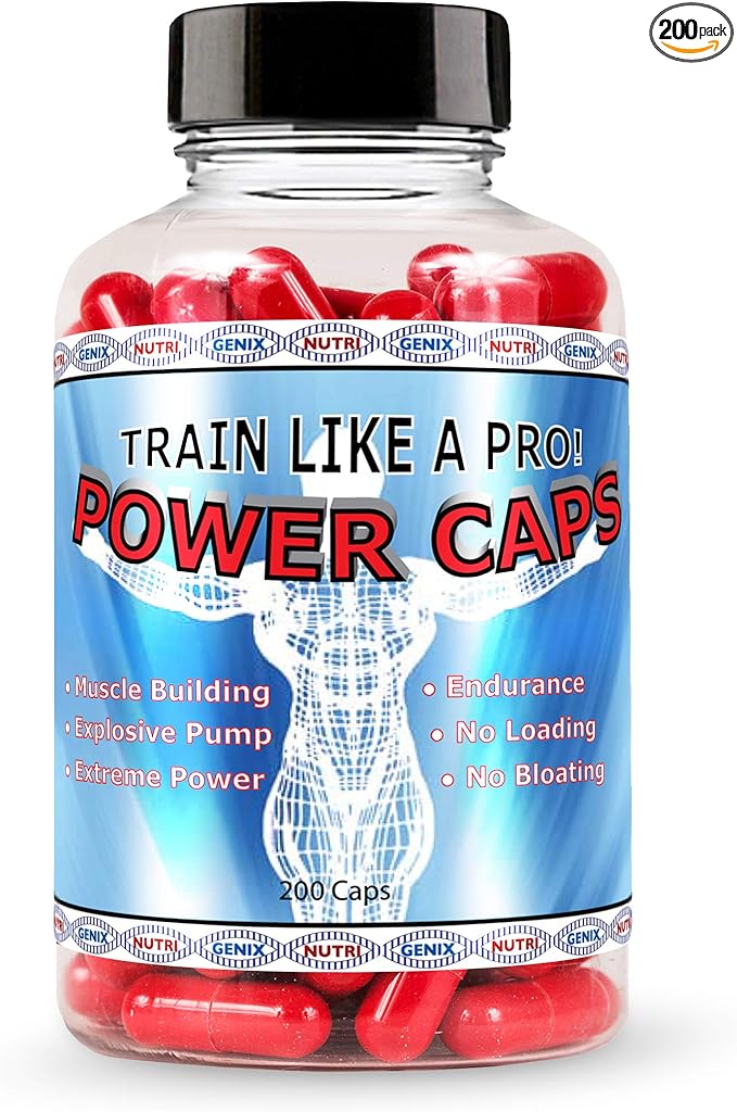 Power Caps 200caps